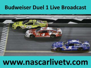 Watch Nascar Budweiser Duel 1