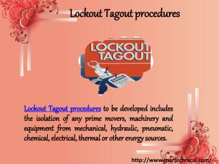 Lockout Tagout Procedure