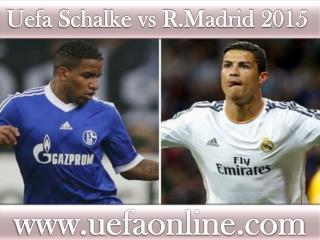 wathc Football stream Schalke vs R.Madrid >>>>>