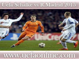 hot streaming@@@@ Schalke vs R.Madrid ((())))