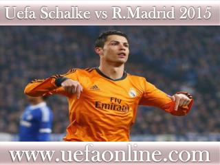 watch Schalke vs R.Madrid Football match in Veltins-Arena