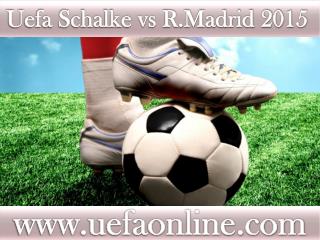 Watch Real Madrid vs Schalke online Football