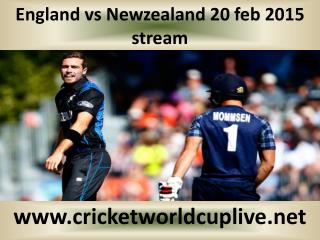 cricket matchEngland vs Newzealand online