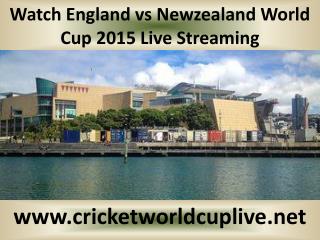 Watch England vs Newzealand 20 feb 2015 stream in Wellington