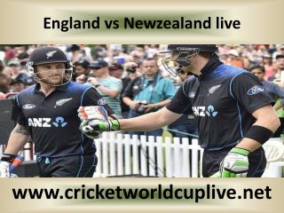WC 2015 LIVE MATCH ((( England vs Newzealand )))