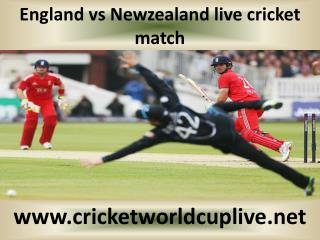 Watch Newzealand vs England World Cup 2015 Live Streaming