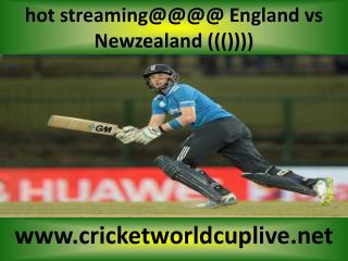 IOS stream cricket ((( Newzealand vs England )))