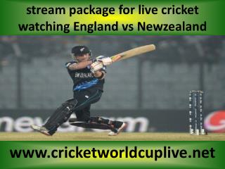 looking hot match ((( Newzealand vs England ))) live cricket