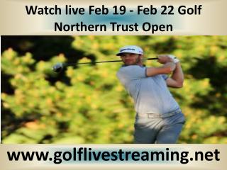 2015 Golf Northern Trust Open live streaming