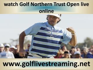 watch Golf Northern Trust Open live 2015