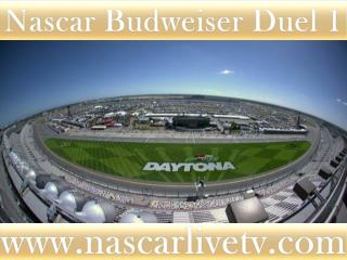 Nascar Budweiser Duel 1 Race Live Telecast