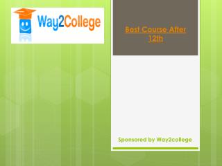 Best Course After 12th