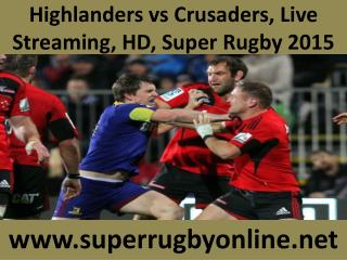 WC 2015 LIVE MATCH ((( Highlanders vs Crusaders )))