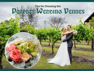 How to Choose the Perfect Wedding Venues in Perth