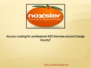 Are you Looking for professional SEO Services around Orange