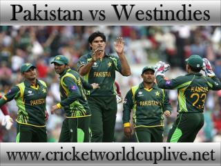 Pakistan vs Westindies live cricket 21 feb 2015