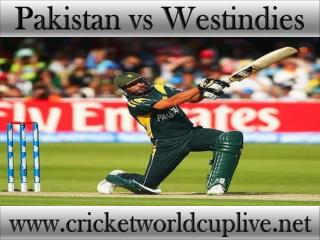 watch Pakistan vs West indies cricket match in Christchurch