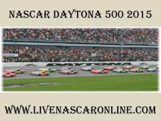 watch live nascar Daytona 500 2015 live streaming