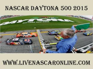 streaming Nascar Daytona 500 race live online