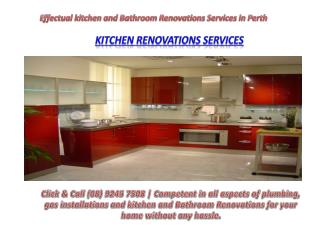 Kitchen Renovations Services