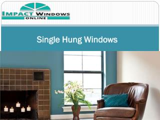 Single Hung Windows