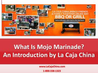 What Is Mojo Marinade | La Caja China BBQ Grills