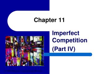 Imperfect Competition