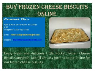 Buy frozen cheese biscuits online