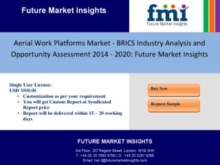 Aerial Work Platforms Market - BRICS Industry Analysis and O