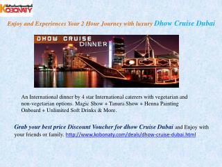 Dhow Cruise Dubai