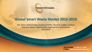 Global Smart Waste Market 2015-2019