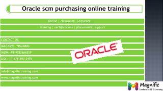 oracle scm online training classes