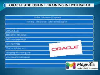 oracle adf online training in uk