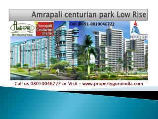 Amrapali Centurian Park Low Rise Noida Extension 2,3 bhk