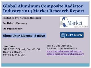 Global Aluminum Composite Radiator Industry 2014 Market Rese
