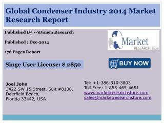 Global Condenser Industry 2014 Market Research Report