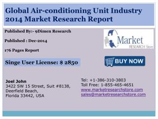 Global Air-conditioning Unit Industry 2014 Market Research R