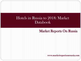 Hotels in Russia to 2018: Market Databook