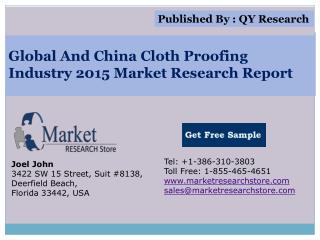 Global And China Cloth Proofing Industry 2015 Market Analysi