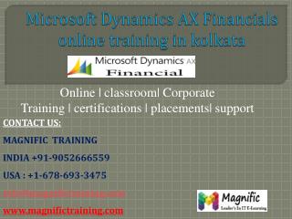 msdynamics ax financials online training in kolkata