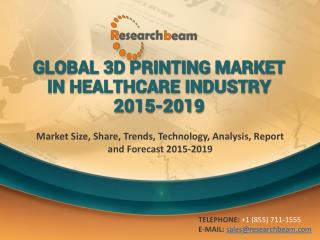 Global 3D Printing Market in Healthcare Industry