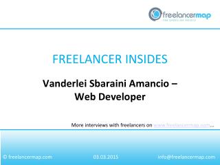 Vanderlei Sbaraini Amancio – Web Developer