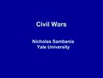 Civil Wars