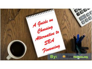 A Guide on Choosing Alternative to SBA Financing