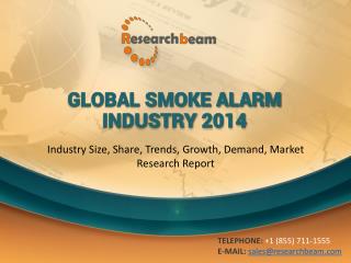 Global Smoke Alarm Industry Size, Share, Trends, Growth