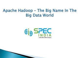Apache Hadoop – The Big Name In The Big Data World
