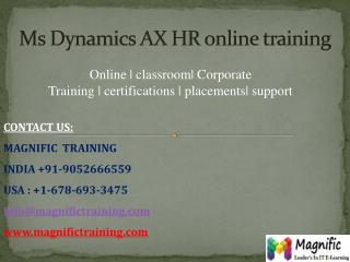 ms dynamics ax hr online training in canada