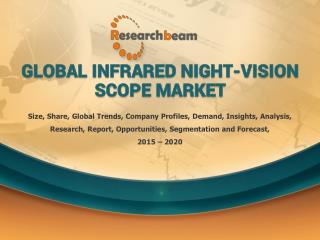 Infrared Night-Vision Scope Industry Market 2015