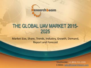 The Global UAV Market Size, Share, Trends, Industry, Growth