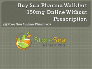 Buy Sun Pharma Walklert 150mg Online